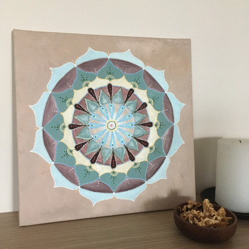 Mandala na plátně — foto 2