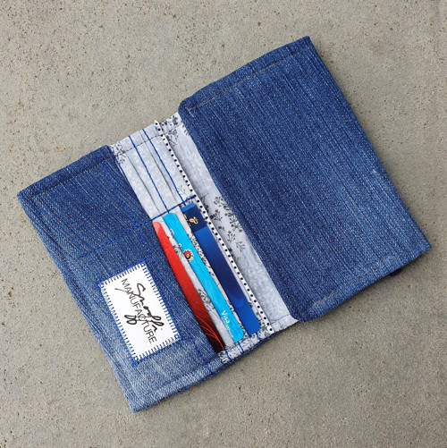 Peněženka Mini Recy - Jeans I — foto 2