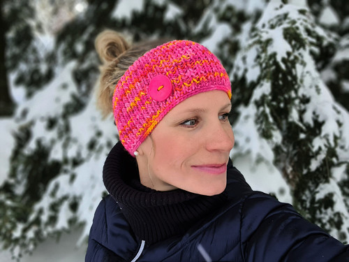 Čelenka Tulipán 100 % merino — foto 3