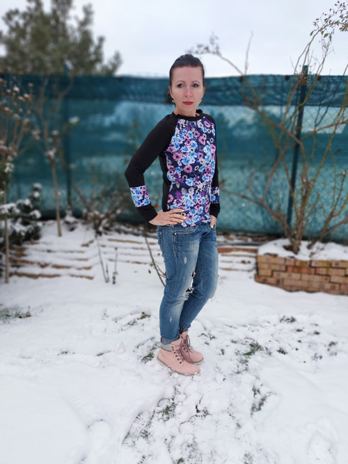 Dámske tričko - kvietky č.1 — foto 2