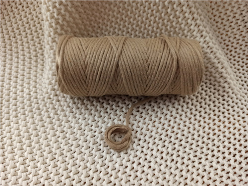 Bobbiny regular (3 mm) - 4 m - SAND — foto 2