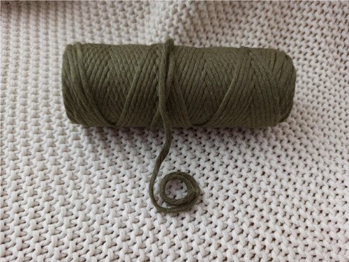Bobbiny regular (3 mm) - 4 m - AVOCADO — foto 2
