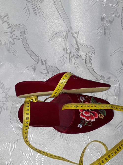 Retro dámské červené bačkory... — foto 6