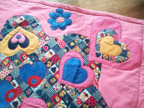 Patchworková deka -od srdíčka do pohádky — foto 4
