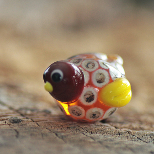 Vinutka ptáček (vinutky, vinuté perle) — foto 2