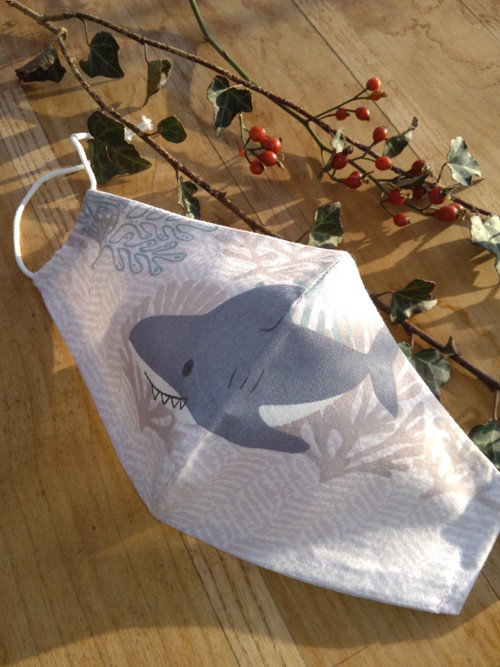 Designová rouška SHARK pro děti — foto 2