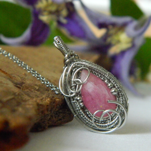 Růžová safírová kapka — foto 2