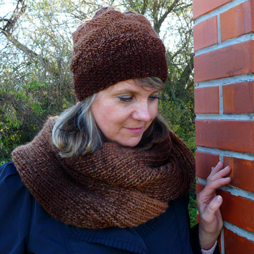 Vlněná čepice - harmonie země — foto 3