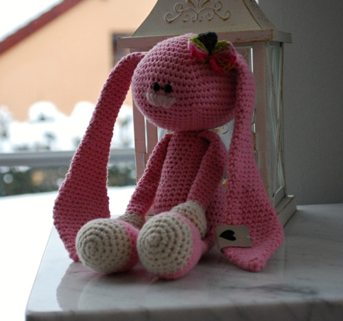 Háčkovaná zaječice Kiki — foto 3