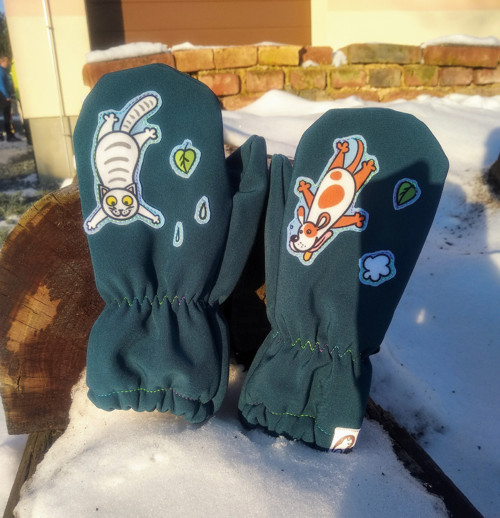 Softshellové rukavičky — foto 3