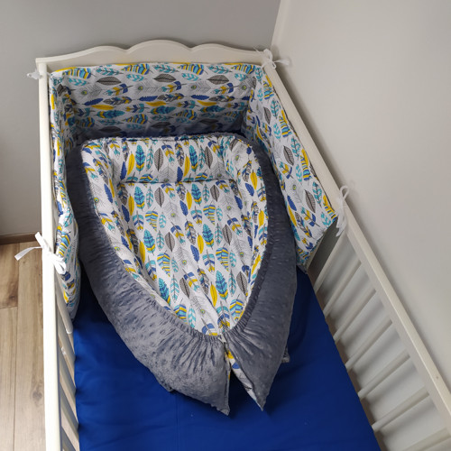 Hnízdečko pro miminko s minky — foto 3