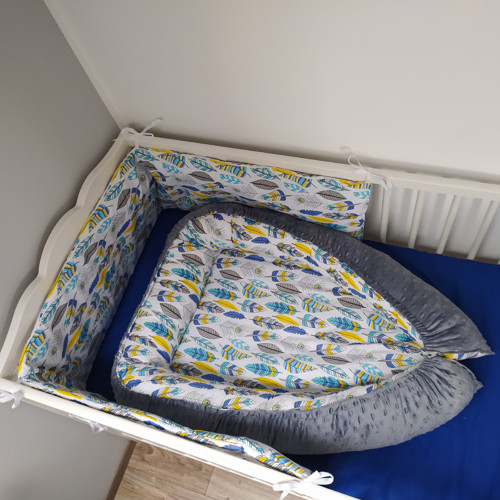 Hnízdečko pro miminko s minky — foto 4
