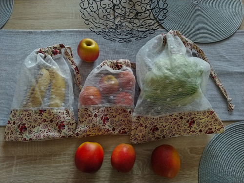 Sada pytlíků pro nákup bez obalů 3ks — foto 2