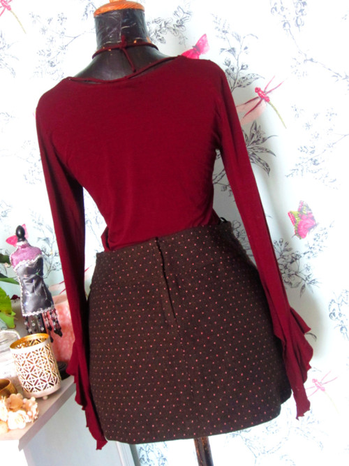 Minisukýnka retro Twiggy — foto 5