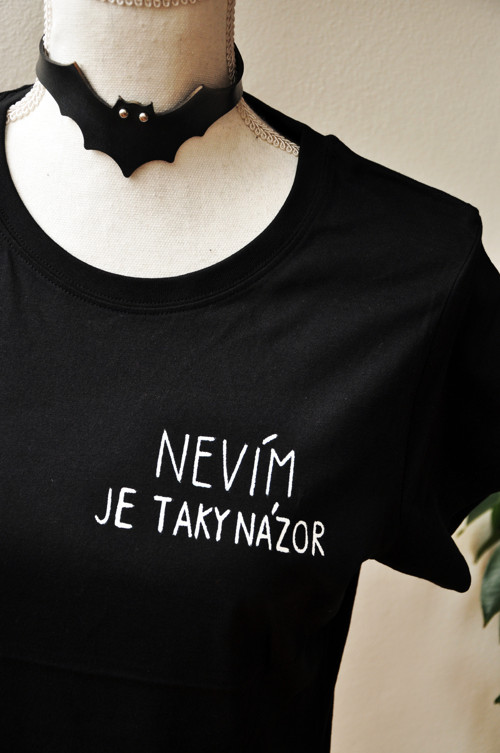 Dámské tričko - Nevím je taky názor — foto 2