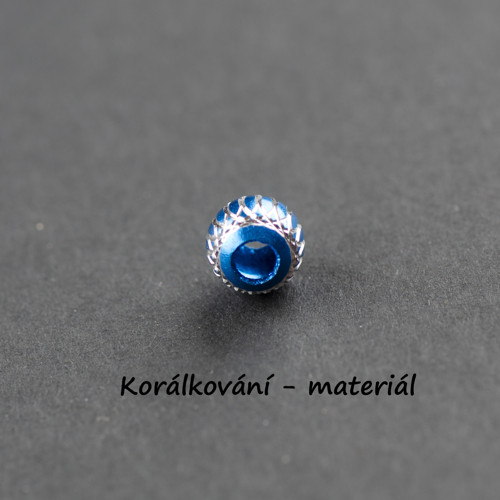 Korálek kovový 2ks — foto 3