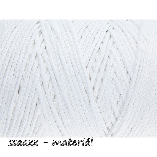 Příze Macrame Cotton ~ bílá 751 — foto 2