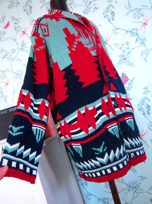Kardigan etno boho vzory — foto 3