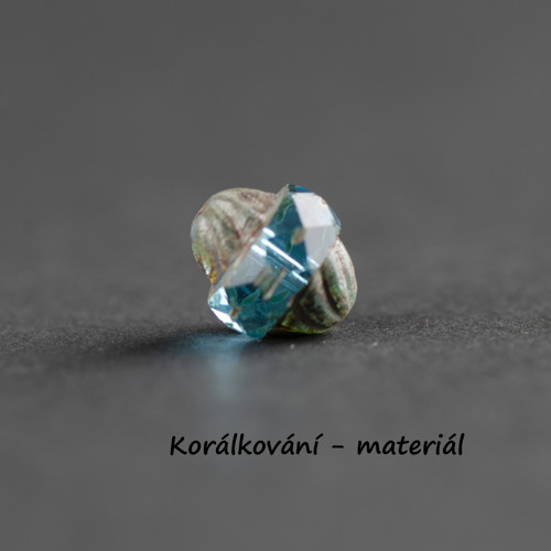 Korálky broušené 10ks — foto 6