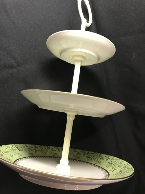 Porcelánový etažér — foto 2