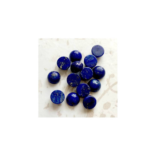 Lapis Lazuli kabošon kruh / 10mm — foto 2
