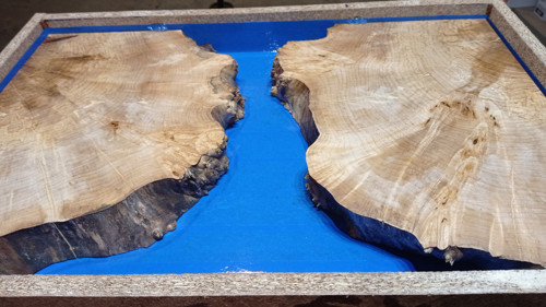 Obraz TOPOL sepia black epoxy — foto 4