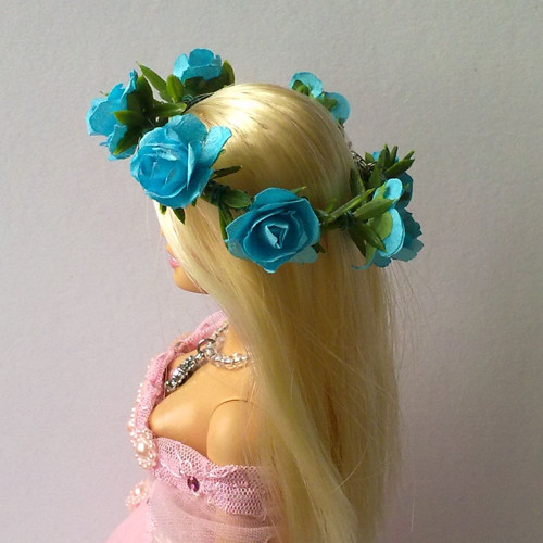 Květinový věnec pro Barbie — foto 3