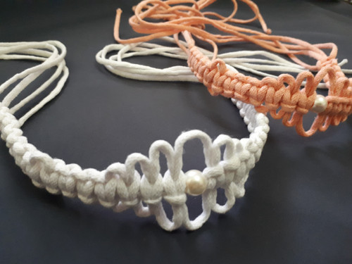 Macramé čelenka — foto 3