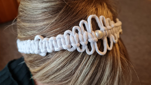 Macramé čelenka — foto 4