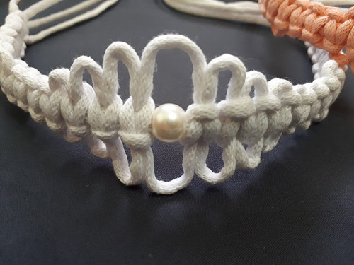 Macramé čelenka — foto 5