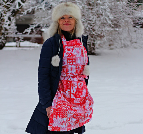 Zástěra norská - červená — foto 3