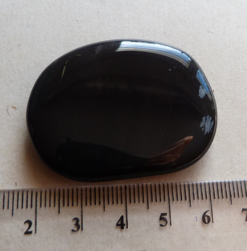 Obsidián vločkový - 4,4 cm - Extra — foto 3