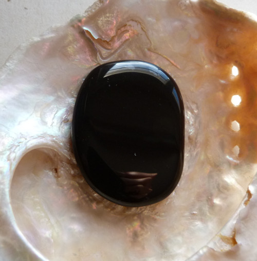 Obsidián vločkový - 4,4 cm - Extra — foto 5