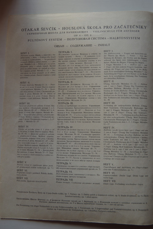 Otakar Ševčík - sešit III, opus 6 — foto 2