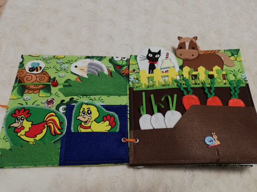 Quiet book dino kluk — foto 3