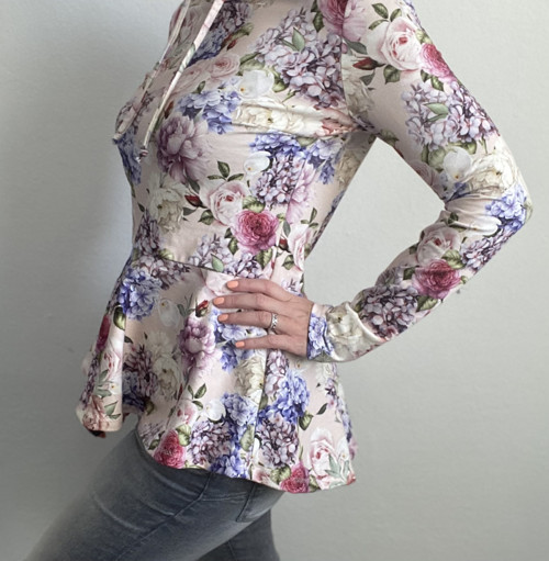 Mikina Peplum — foto 3