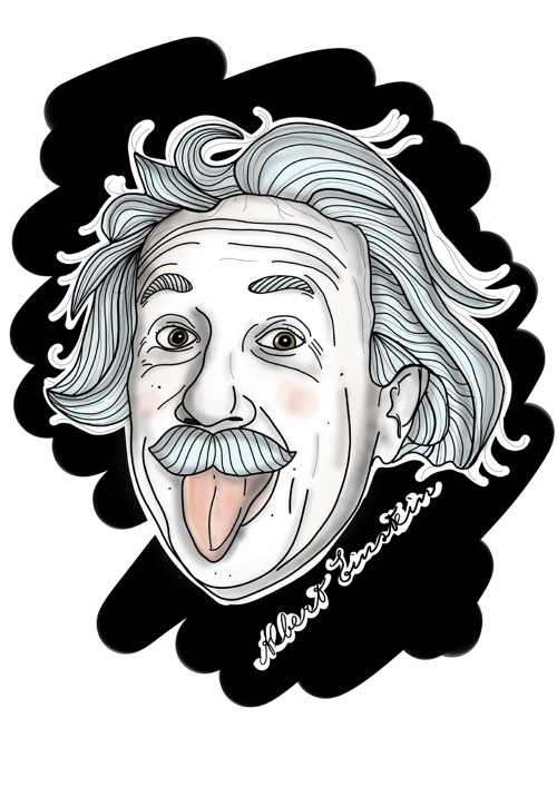 Pánské Tričko Albert Einstein — foto 2