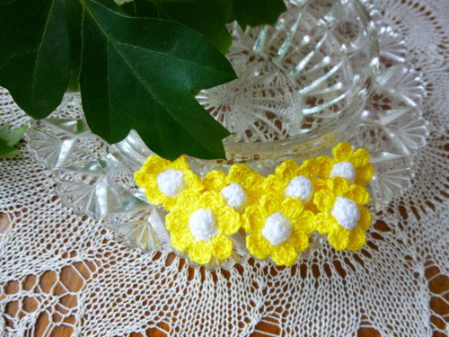 Háčkované kvítky — foto 3