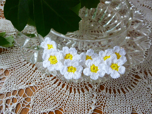 Háčkované kvítky — foto 3