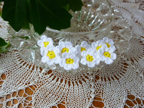 Háčkované kvítky — foto 5