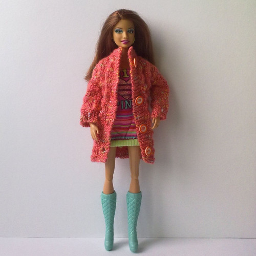 Oblečky pro Barbie - kabát — foto 3
