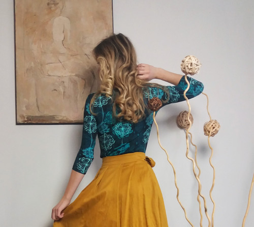 NĚŽNÉ DÁMSKÉ BODY - KMÍN — foto 4