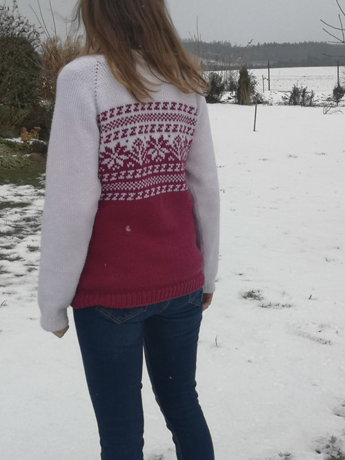 Svetr s norským vzorem 2 — foto 3
