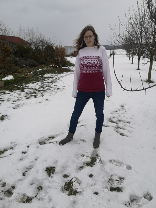Svetr s norským vzorem 2 — foto 2