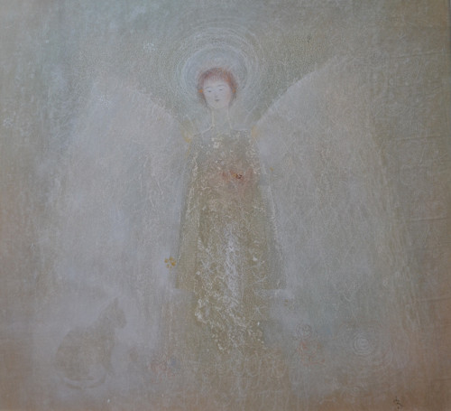 "Gabriela" - obraz, malba, originál﻿ — foto 2