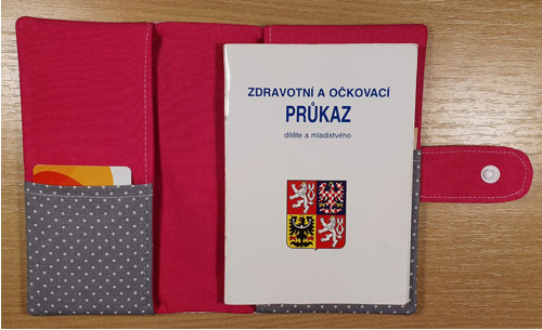 Obal na očk. průkaz šedorůžový-ptáčci — foto 3