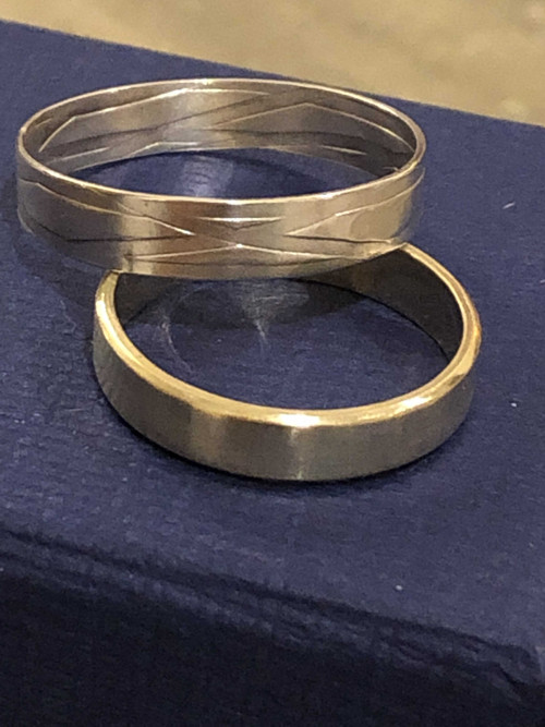 Stříbrný prsten se vzorem - HandMade BS Design — foto 3