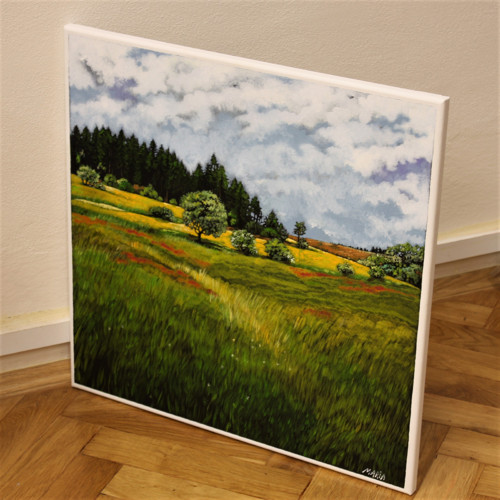 V oblacích ... 60x60 cm — foto 4