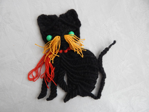 MACRAMÉ - drhané kočičky — foto 2
