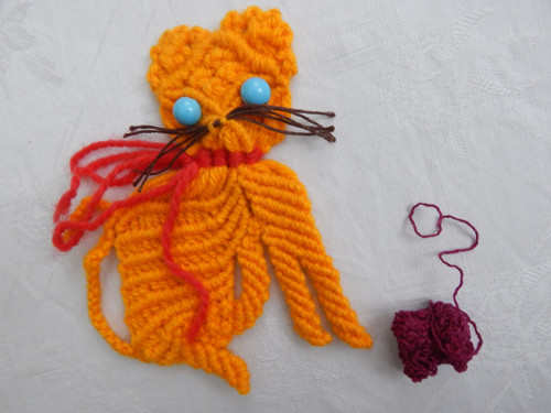 MACRAMÉ - drhané kočičky — foto 5